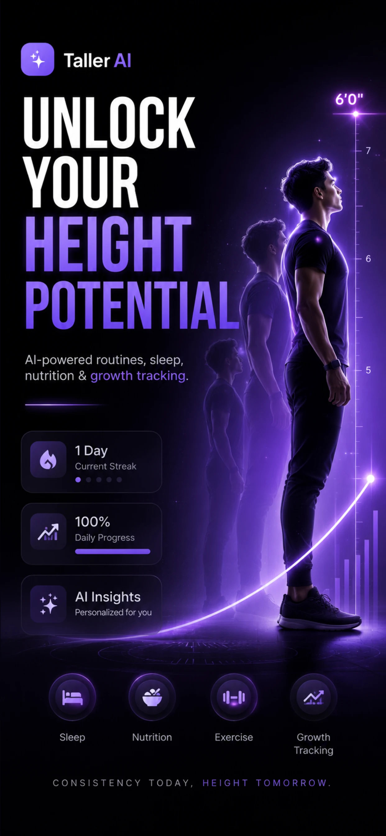Taller AI Maximize Your Height screenshot